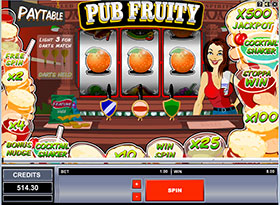Pub Fruity Slots Online